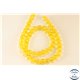 Perles semi précieuses en cristal crack - Rondes/8 mm - Jaune