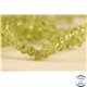 Perles semi précieuses en péridot - Pépites/3 à 4 mm