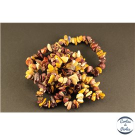 Perles en mookaite - Pépites/5mm