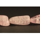 Perles semi précieuses en cristal crack - Nuggets/18 mm - Rose