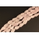 Perles semi précieuses en cristal crack - Nuggets/18 mm - Rose