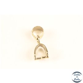 Bélière pour pendentif - 15 mm - Argenté 