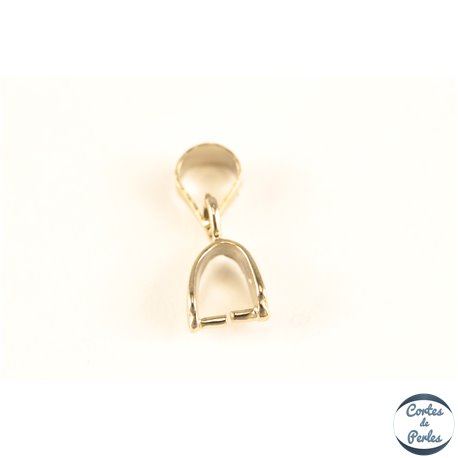 Bélière pour pendentif - 15 mm - Argenté 