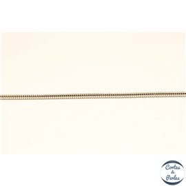 Chaîne mailles serpent - 1mm