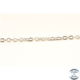 Chaîne mailles croisées - 2mm