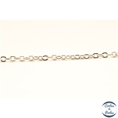 Chaîne mailles croisées - 2mm