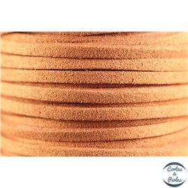 Cordon suédine - 3 mm - Marron