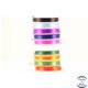 Bobine de fil élastique - 0,6 mm - Multicolore