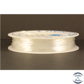 Bobine de fil élastique - 0,8 mm - Transparent