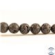 Perles de Lave - Ronde/6 mm - Noir