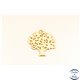 Pendentifs en Coco - Arbre/60 mm