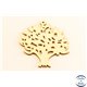 Pendentifs en Coco - Arbre/60 mm