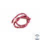 Perles en Coco - Roues/15 mm - Rose