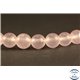 Perles semi précieuses en Agate - Rondes/6 mm - Rose Clair