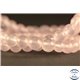 Perles semi précieuses en Agate - Rondes/6 mm - Rose Clair
