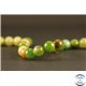 Perles semi précieuses en Agate - Rondes/6 mm - Lime Green