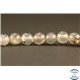 Perles semi précieuses en Agate - Rondes/6 mm - Gris Marbré