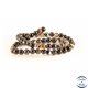 Perles semi précieuses en Agate - Rondes/6 mm - Noir