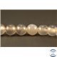 Perles semi précieuses en Agate - Rondes/6 mm - Gris Smoke