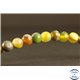 Perles semi précieuses en Agate - Rondes/6 mm - Vert Jaune