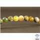 Perles semi précieuses en Agate - Rondes/6 mm - Vert Jaune