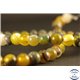 Perles semi précieuses en Agate - Rondes/6 mm - Vert Jaune