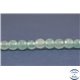 Perles semi précieuses en Agate - Rondes/4 mm - Turquoise Clair