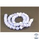 Perles semi précieuses en Agate - Rondes/6 mm - Light Blue