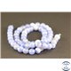 Perles semi précieuses en Agate - Rondes/6 mm - Light Blue