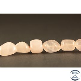 Perles en quartz rose - Nuggets/5-7mm