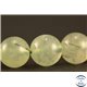 Perles semi précieuses en Préhnite - Ronde/10 mm