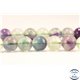 Perles semi précieuses en Fluorite - Ronde/8 mm - Vert - Grade A