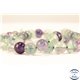 Perles semi précieuses en Fluorite - Ronde/8 mm - Vert - Grade A