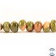 Perles semi précieuses en Unakite - Chips/9-12 mm