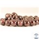 Perles en grenat - Rondes/10mm