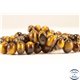 Perles semi précieuses en Œil De Tigre - Nuggets/6-10 mm