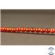 Perles semi précieuses en Agate - Ronde/4 mm - Crimson - Grade A