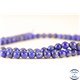 Perles semi précieuses en Lapis Lazuli - Ronde/4 mm - Grade A