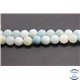 Perles en amazonite - Rondes/6mm