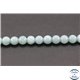 Perles semi précieuses en amazonite - Rondes/6 mm - Turquoise light - Grade AA