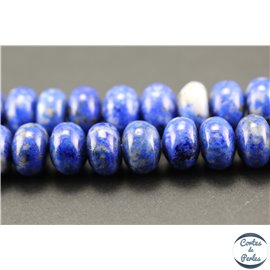 Perles en lapis lazuli d'Afghanistan - Roues/8mm - Grade AB