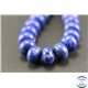 Perles en lapis lazuli d'Afghanistan - Roues/8mm - Grade AB