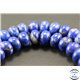 Perles en lapis lazuli d'Afghanistan - Roues/8mm - Grade AB