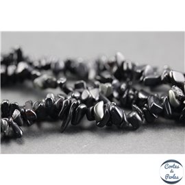 Perles en obsidienne - Chips/5-10mm