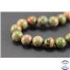 Perles en unakite - Rondes/8mm