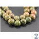 Perles en unakite - Rondes/8mm