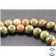 Perles en unakite - Rondes/8mm