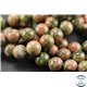 Perles en unakite - Rondes/8mm