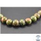 Perles en unakite - Rondes/8mm