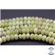 Perles semi précieuses en péridot - Roues/6 mm - Vert jaune